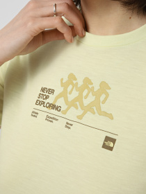 Футболки і поло The North Face W BITMAP SILHOUETTE SHORT SLEE модель NF0A8G0CG6O1 Фото