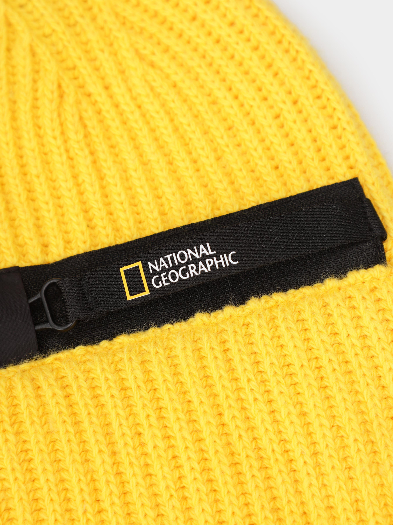 Шапки и кепки National Geographic Iconic Beanie Unisex модель U121-09-701_жовтий Фото