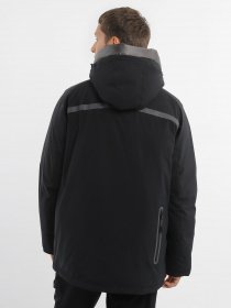 Куртки та дублянки National Geographic Iconic Explorer Hooded модель M121-01-530_чорний Фото
