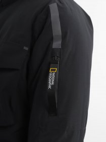 Куртки та дублянки National Geographic Iconic Explorer Hooded модель M121-01-530_чорний Фото