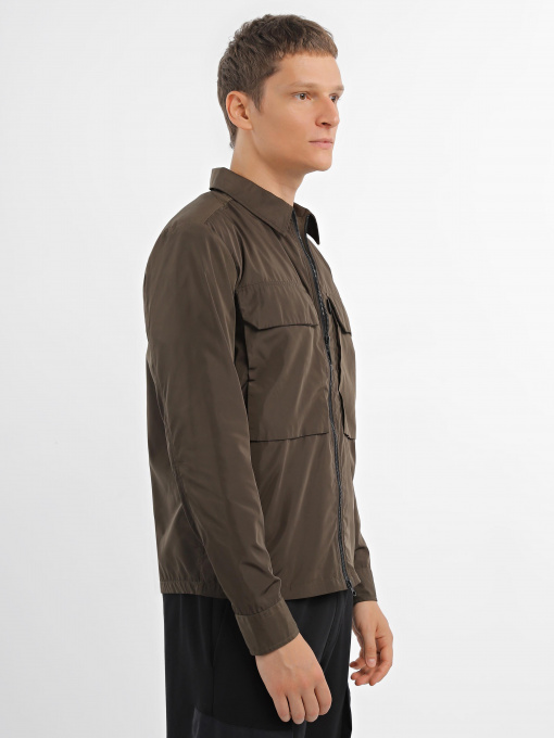 Куртки та дублянки National Geographic City Adventurer Zipped модель M121-01-532_хакі Фото
