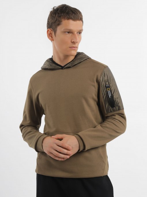 Худи и свитшоты National Geographic Advanced Foundation  Sweat модель M121-02-554_с.коричневий Фото