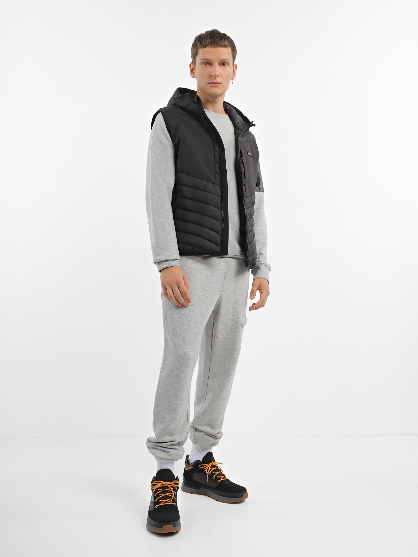 Свитры и кардиганы National Geographic No Goose Puffer модель M221-01-130_чорний Свитры и кардиганы National Geographic No Goose Puffer модель M221-01-130_чорний Фото
