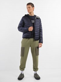 Куртки та дублянки National Geographic No Goose Hood модель M999-01-102_синій Фото