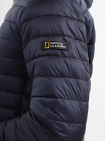 Куртки та дублянки National Geographic No Goose Hood модель M999-01-102_синій Фото
