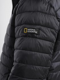 Куртки та дублянки National Geographic No Goose Hood модель M999-01-102_чорний Фото