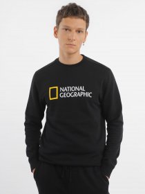 Худи и свитшоты National Geographic Foundation Big Logo Crew модель M999-02-814_чорний Фото