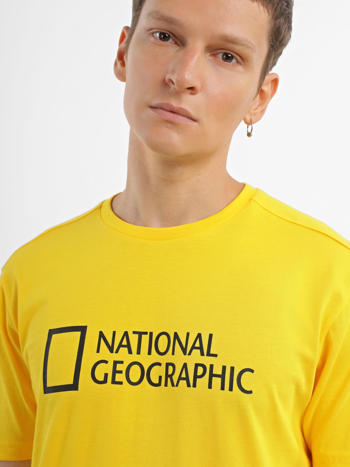 Футболки и поло National Geographic Foundation Big Logo модель M999-03-821_жовтий Фото