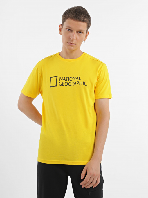 Футболки і поло National Geographic Foundation Big Logo модель M999-03-821_жовтий Фото