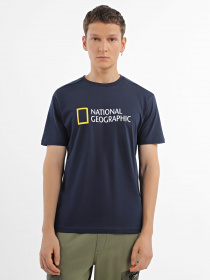 Футболки и поло National Geographic Foundation Big Logo модель M999-03-821_синій Фото