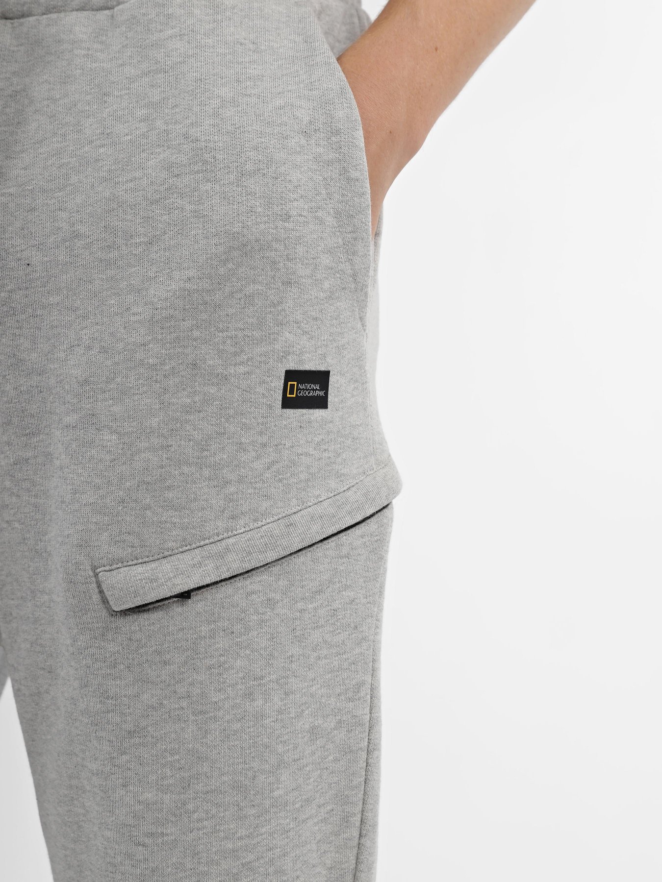 Штани National Geographic Foundation Pocket Jogger модель M999-05-831_сірий комб. Штани National Geographic Foundation Pocket Jogger модель M999-05-831_сірий комб. Фото