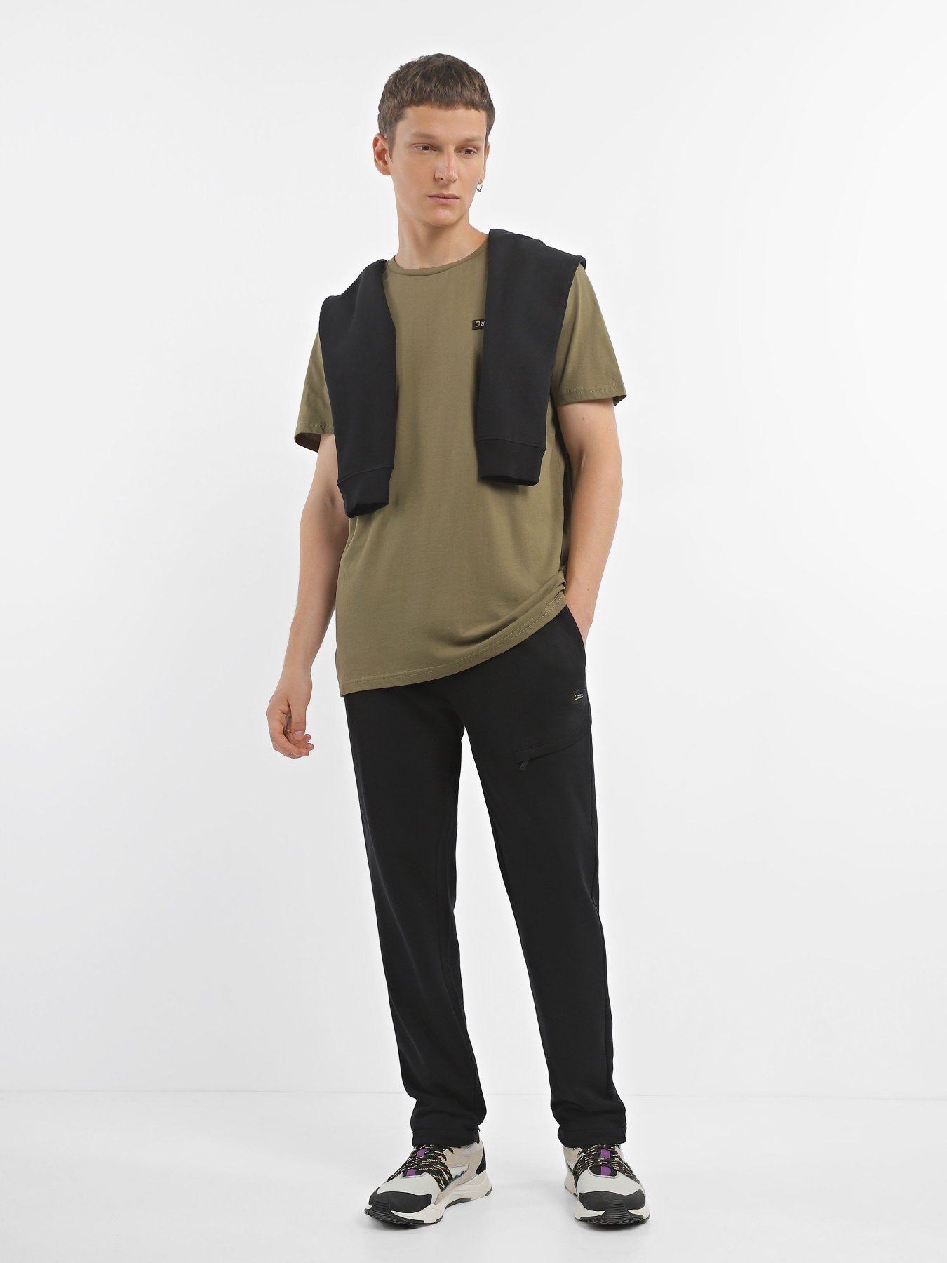 Штани National Geographic Foundation Pocket Jogger модель M999-05-831_чорний Фото