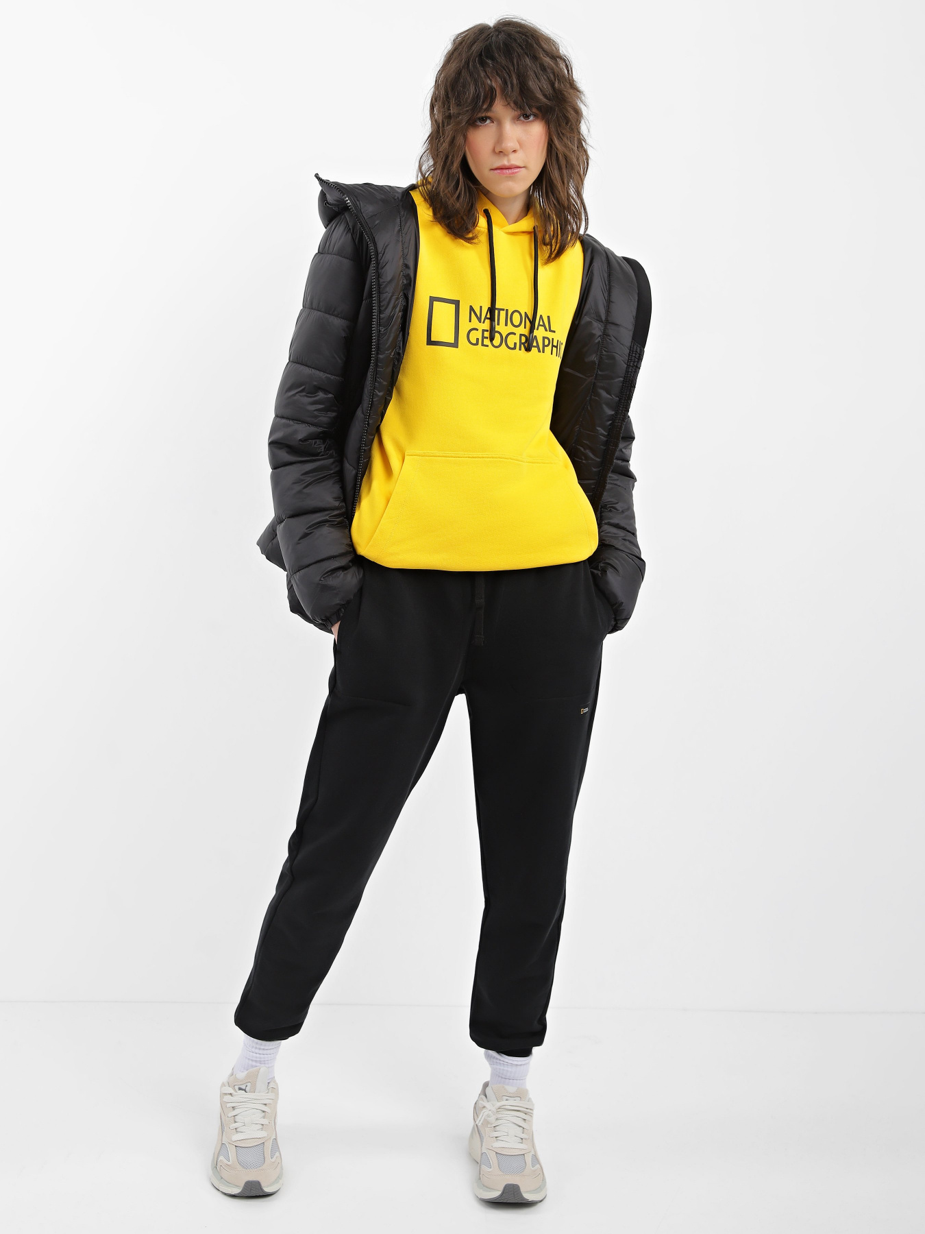 Худі та світшоти National Geographic Foundation Big Logo модель W999-02-911_жовтий Худі та світшоти National Geographic Foundation Big Logo модель W999-02-911_жовтий Фото
