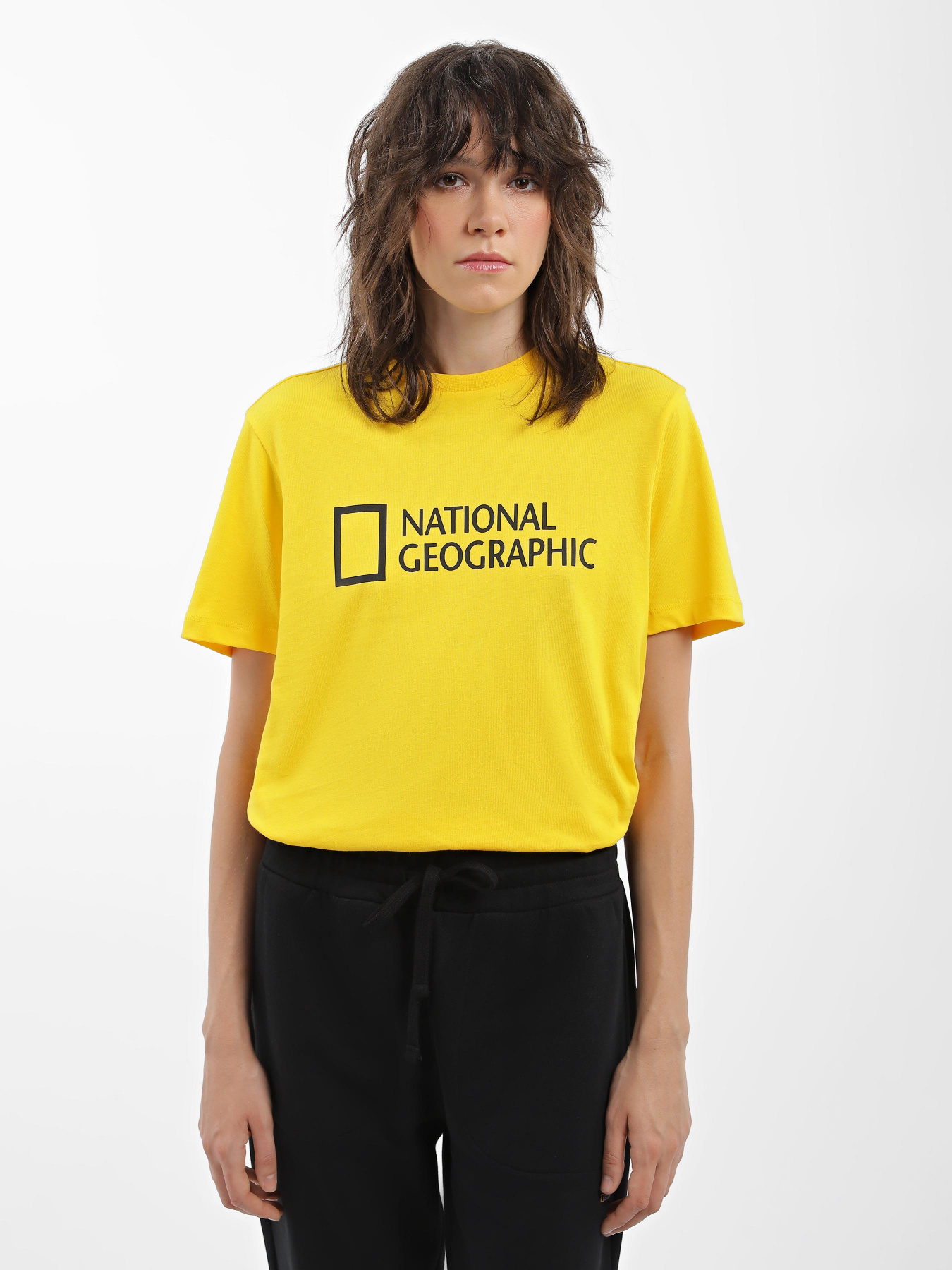 Футболки и поло National Geographic Foundation Big Logo модель W999-03-921_жовтий комб. Фото