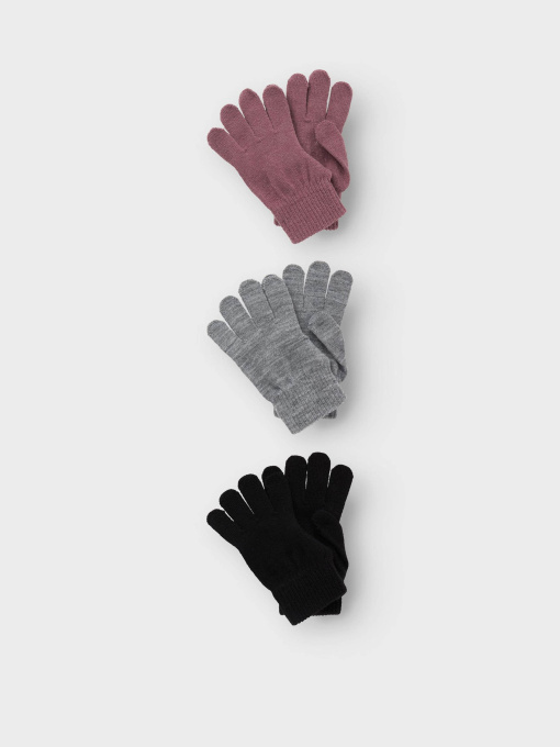 Шапки и кепки Name it модель 13208864_Grape Shake 3 PACK WITH GR Фото