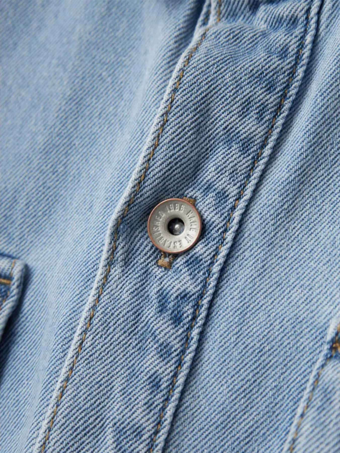 Сорочки Name it модель 13232531_Light Blue Denim Фото