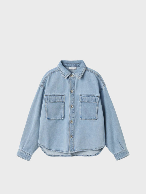 Рубашки Name it модель 13232531_Light Blue Denim Фото