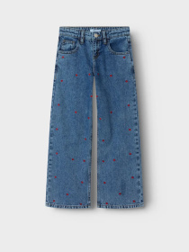 Джинсы Name it модель 13230795_Medium Blue Denim HEART Фото