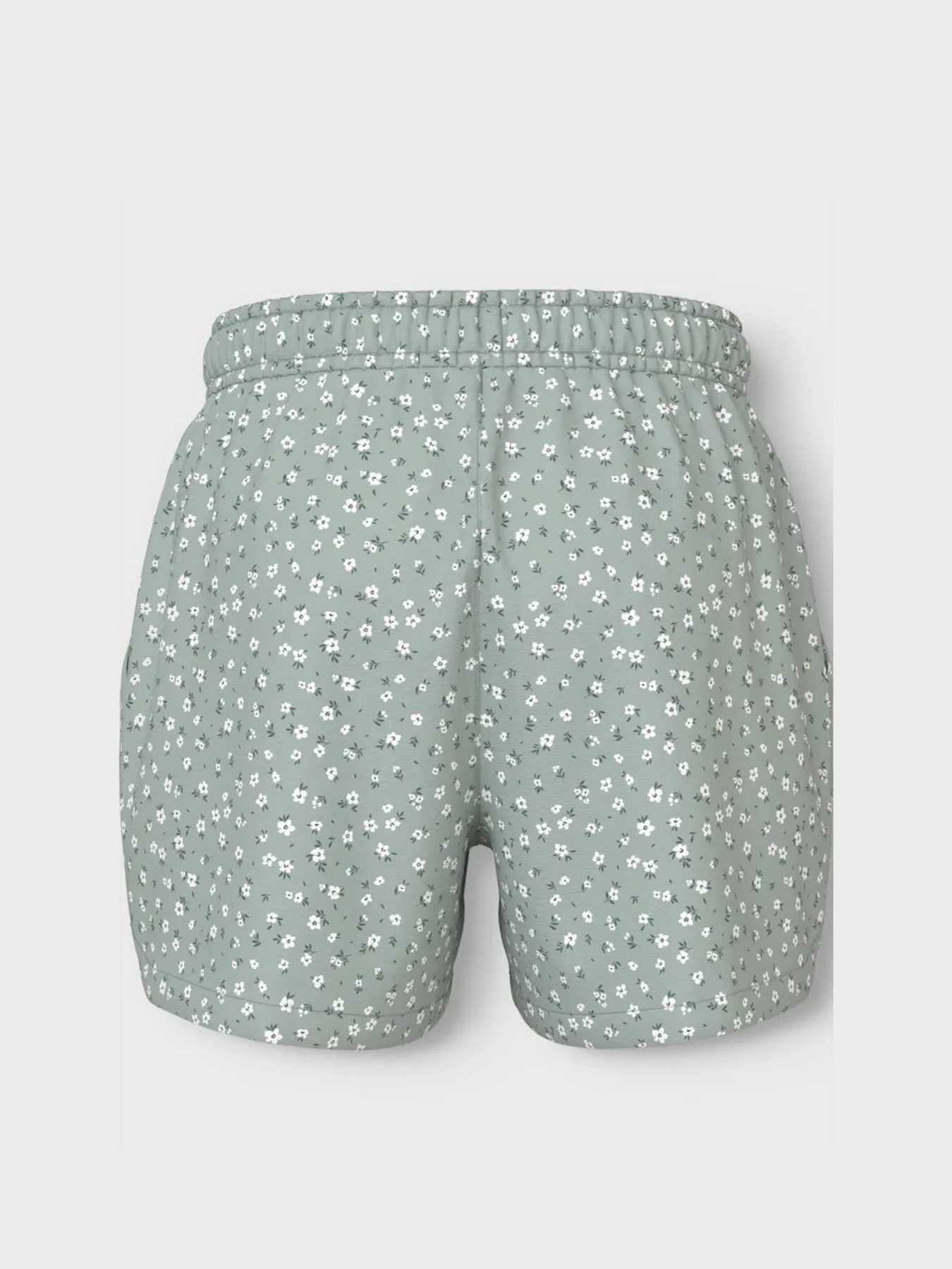 Шорты Name it модель 13215235_Aqua Gray Floral Шорты Name it модель 13215235_Aqua Gray Floral Фото