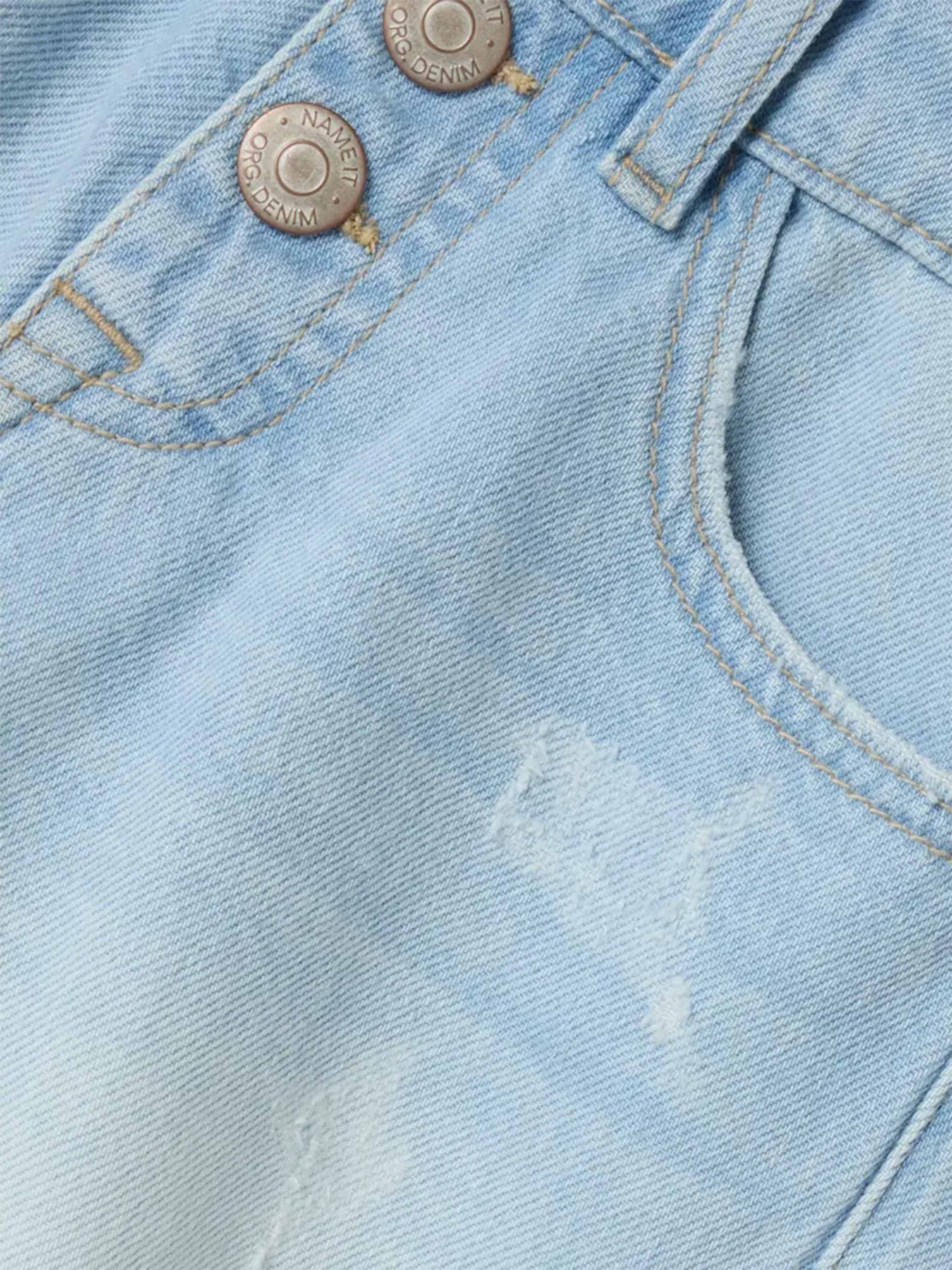 Шорти Name it модель 13229304_Light Blue Bleached Denim Шорти Name it модель 13229304_Light Blue Bleached Denim Фото