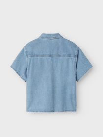 Рубашки Name it модель 13241473_Light Blue Denim STRIPES Фото