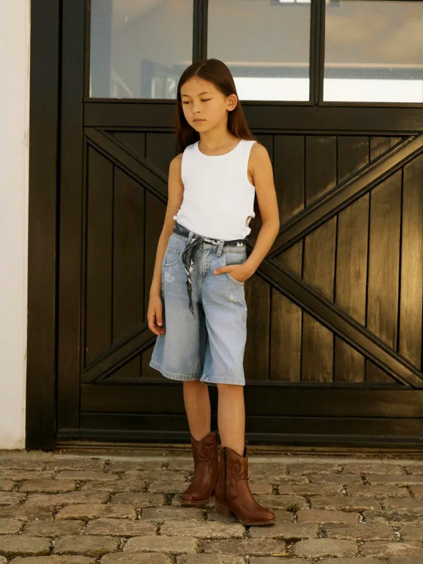 Шорти Name it модель 13241821_Medium Blue Denim Шорти Name it модель 13241821_Medium Blue Denim Фото
