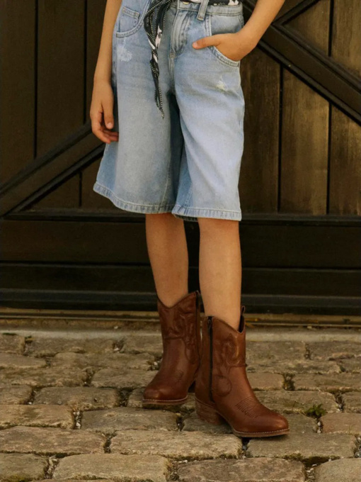 Шорти Name it модель 13241821_Medium Blue Denim Фото