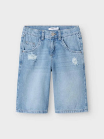 Шорти Name it модель 13241821_Medium Blue Denim Фото