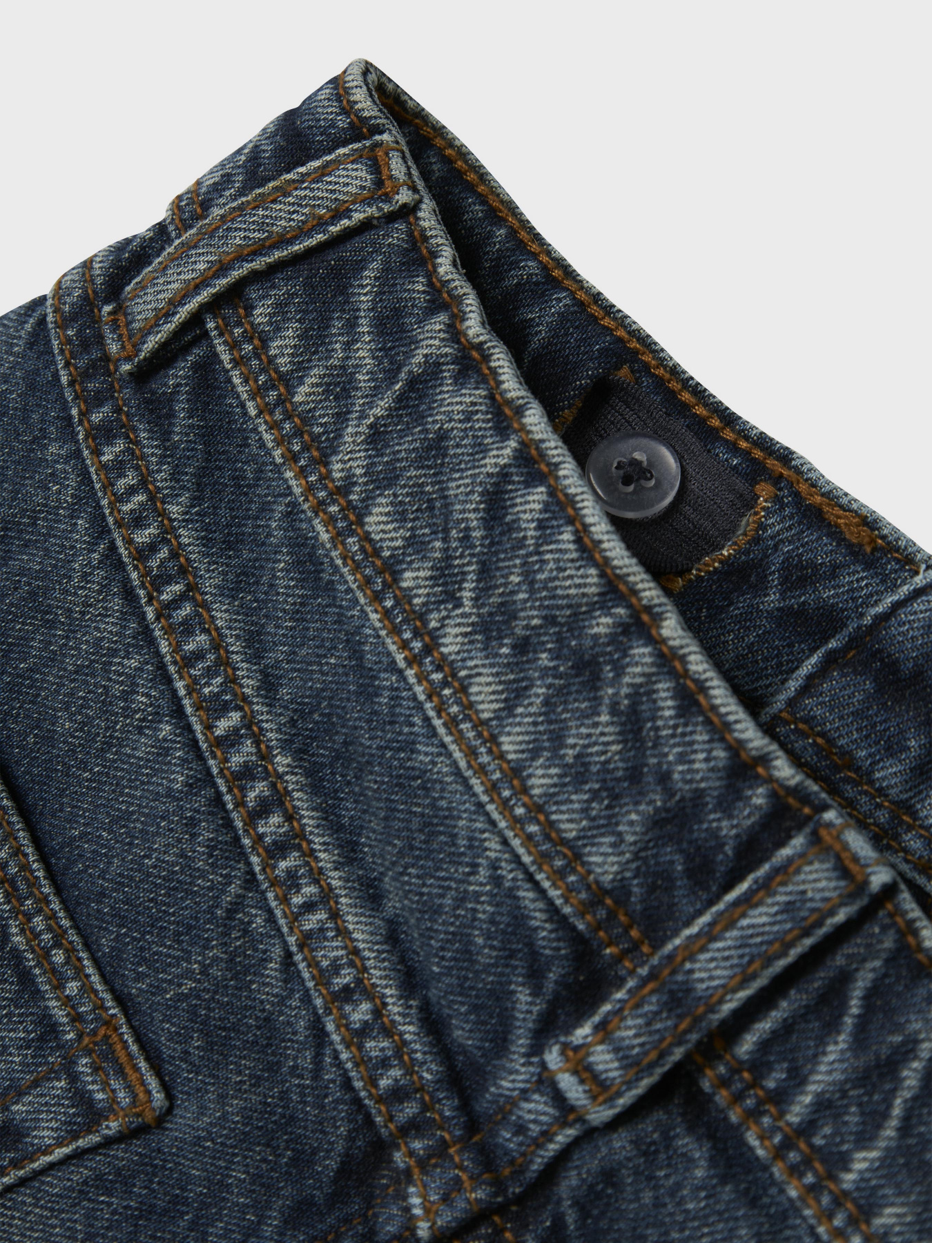 Джинси Name it RYAN STRAIGHT JEANS модель 13240392_Dark Blue Denim Фото