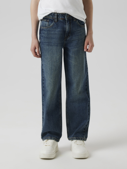 Джинсы Name it RYAN STRAIGHT JEANS модель 13240392_Dark Blue Denim Фото