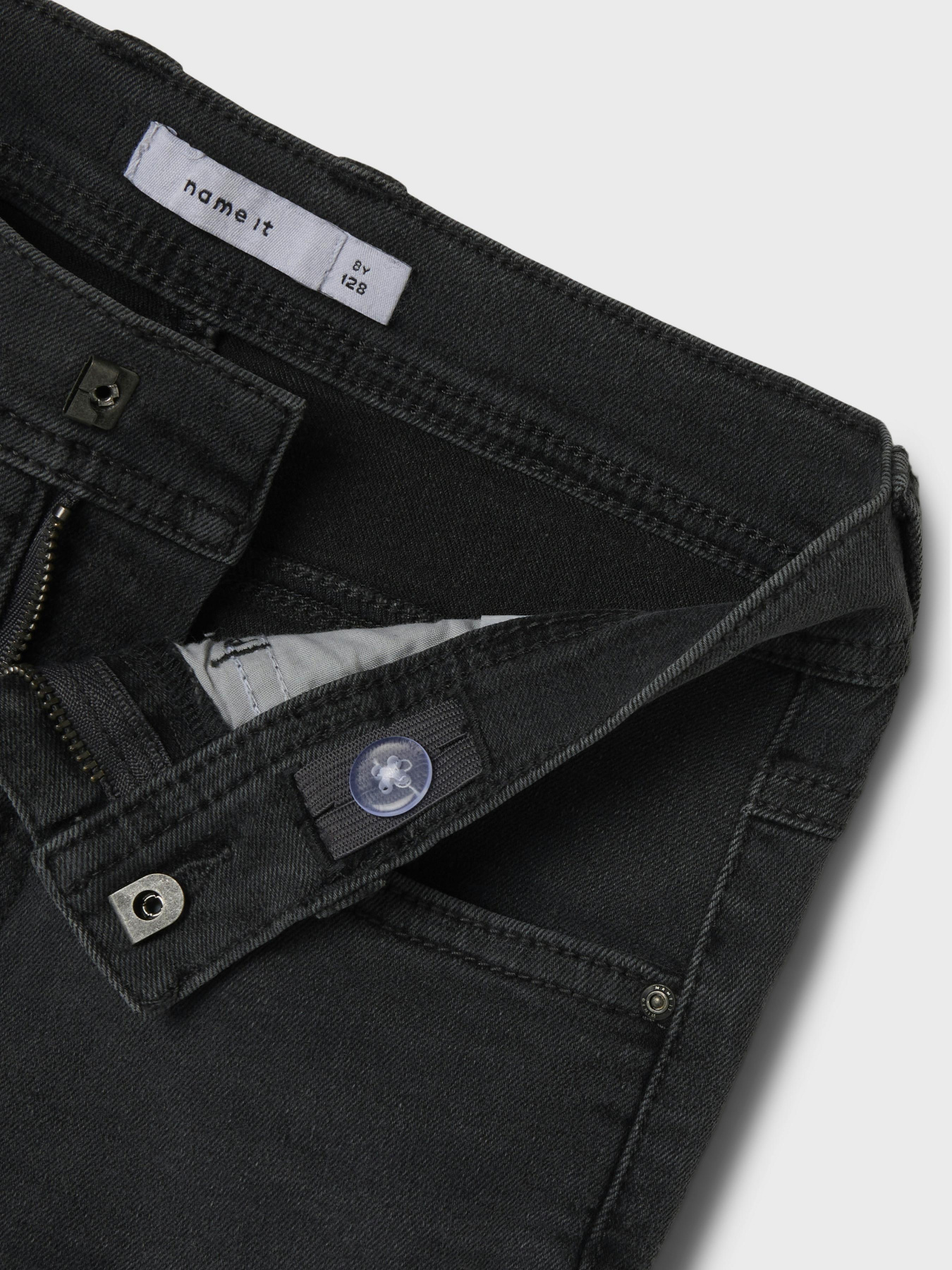 Джинси Name it RYAN STRAIGHT JEANS модель 13244339_Dark Grey Denim Фото