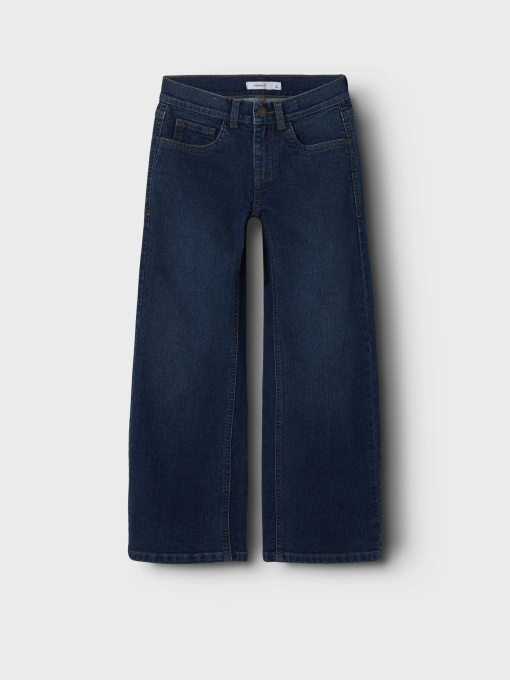 Джинсы Name it ROSE WIDE JEANS модель 13244340_Dark Blue Denim Фото