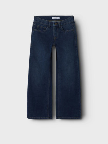 Джинсы Name it ROSE WIDE JEANS модель 13244340_Dark Blue Denim Фото