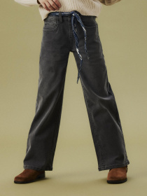 Джинсы Name it ROSE WIDE JEANS модель 13244340_Dark Grey Denim Фото