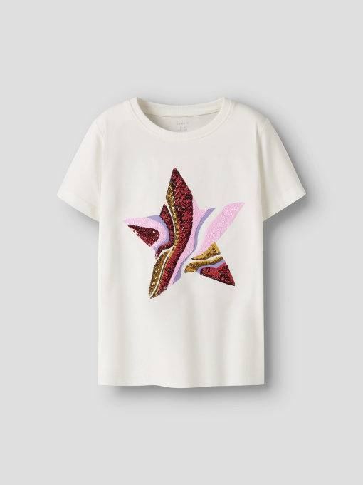Футболки і поло Name it KASSIA SS TOP модель 13244890_Coconut Milk Фото