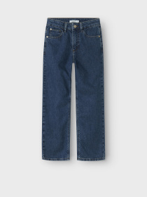 Джинсы Name it ROSE HW STRAIGHT JEANS модель 13248249_Dark Blue Denim Фото