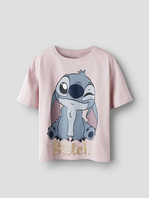 Футболки і поло Name it STITCH SS TOP модель 13247081_Burnished Lilac Фото