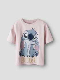 Футболки і поло Name it STITCH SS TOP модель 13247081_Burnished Lilac Фото