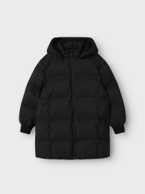 Куртки и дубленки Name it MUSK PUFFER JACKET LONG модель 13244889_Black Фото