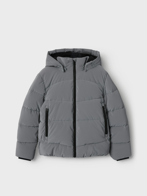 Куртки и дубленки Name it MARK PUFFER JACKET модель 13246873_Monument Фото