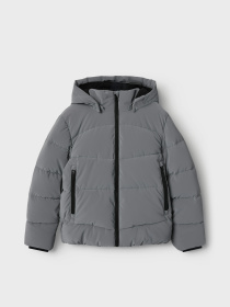 Куртки и дубленки Name it MARK PUFFER JACKET модель 13246873_Monument Фото
