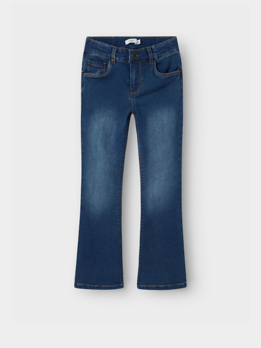Джинсы Name it SALLI BOOT FLEECE JEANS модель 13244857_Dark Blue Denim Фото