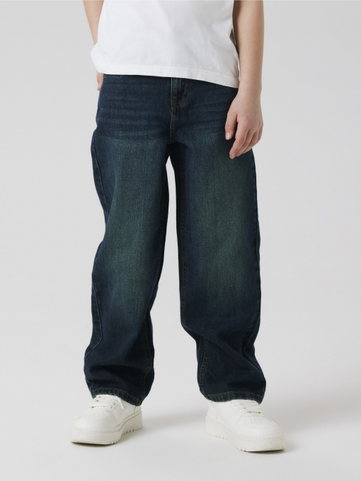 Джинсы Name it RYAN STRAIGHT JEANS модель 13224456_Vintage Dark Blue Denim Фото