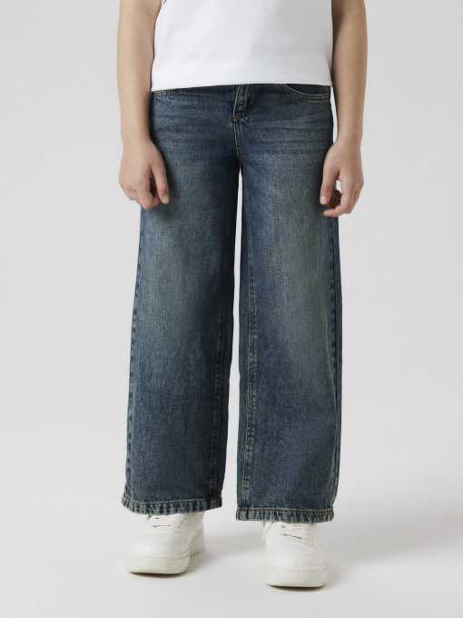 Джинсы Name it ROSE WIDE JEANS модель 13230733_Vintage Dark Blue Denim Фото