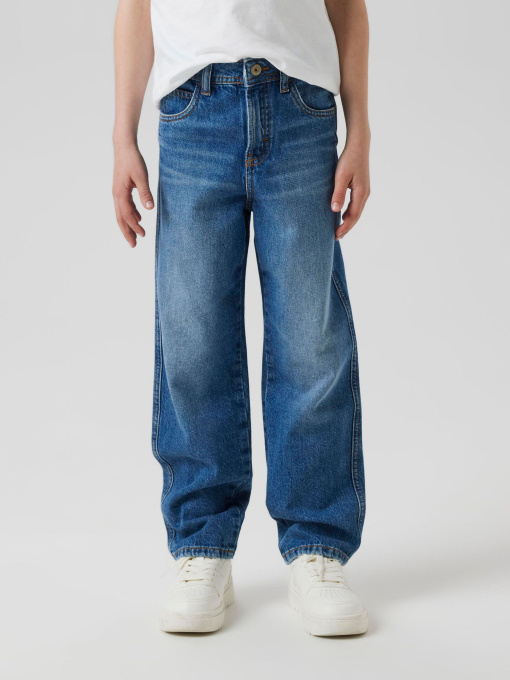 Джинсы Name it RYAN LOOSE JEANS модель 13248484_Medium Blue Denim Фото