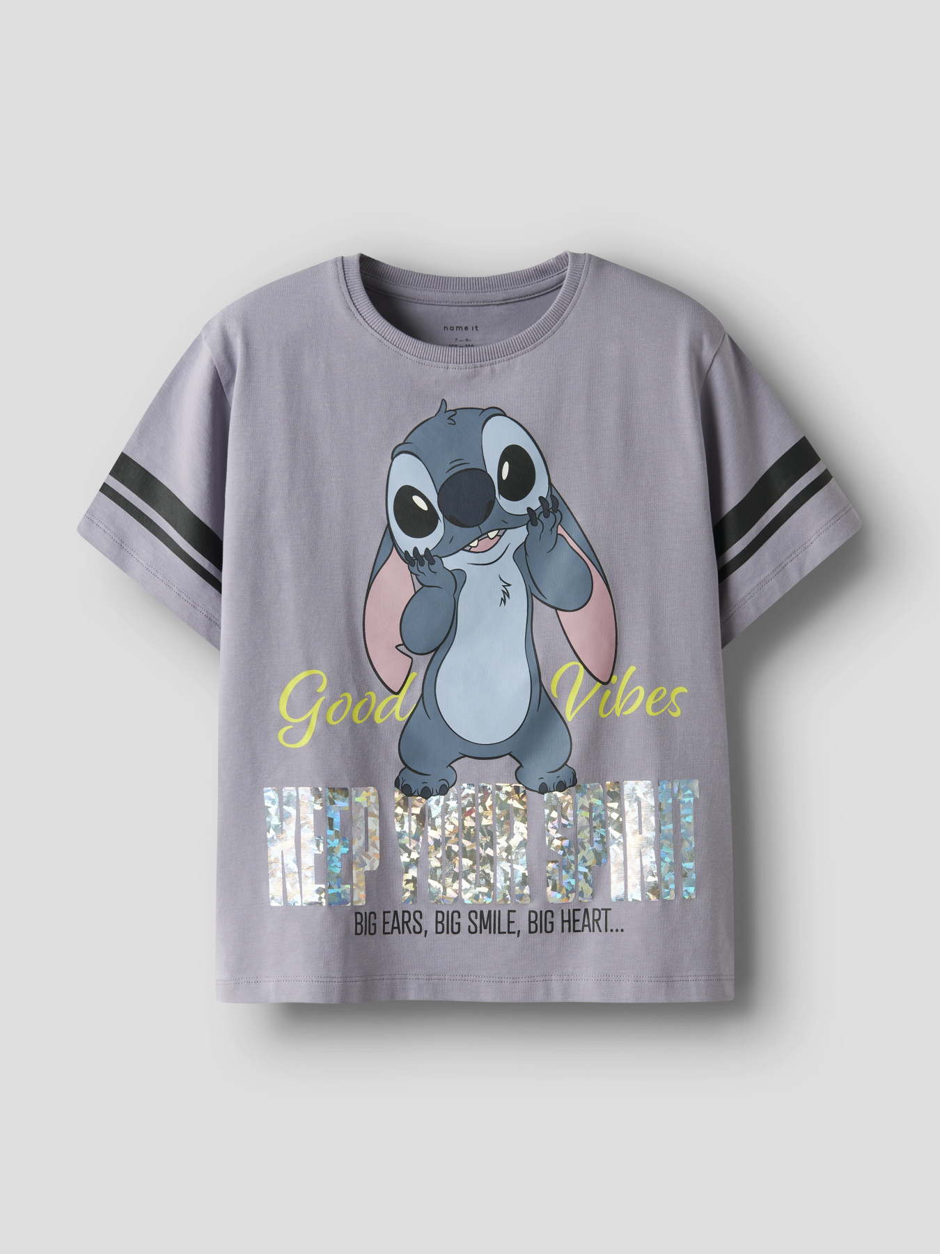 Футболки і поло Name it DYMI STITCH SS NREG TOP модель 13252107_Lavender Gray Футболки і поло Name it DYMI STITCH SS NREG TOP модель 13252107_Lavender Gray Фото