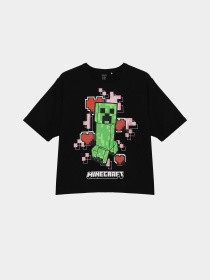 Футболки і поло Name it MINECRAFT SS NREG TOP модель 13252128_Black Фото