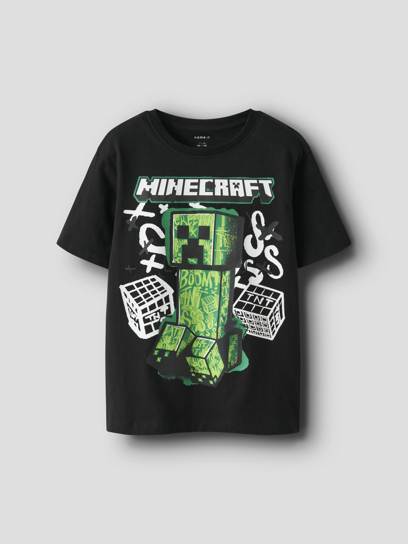 Футболки і поло Name it MINECRAFT SS NREG TOP модель 13252214_Black Фото