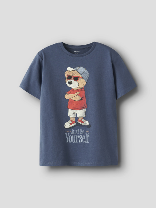 Футболки і поло Name it DOBS SS NREG TOP модель 13253724_Vintage Indigo Фото