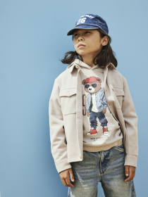 Худи и свитшоты Name it DOBS NREG SWEAT модель 13253989_Chateau Gray Фото